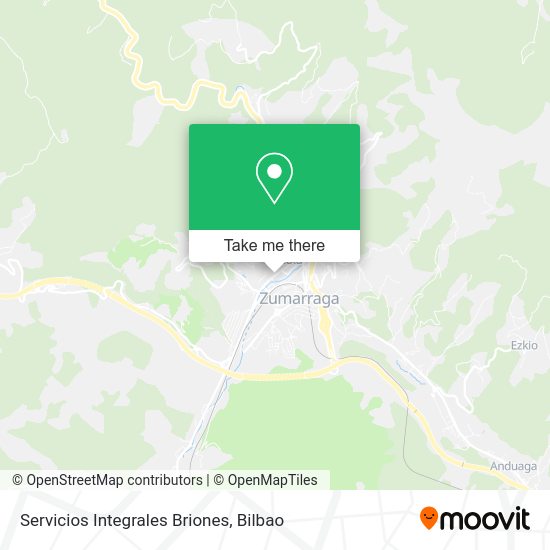 Servicios Integrales Briones map