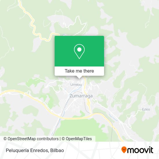 Peluquería Enredos map
