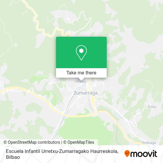 Escuela Infantil Urretxu-Zumarragako Haurreskola map