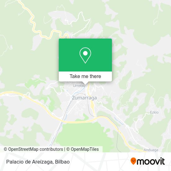 Palacio de Areízaga map
