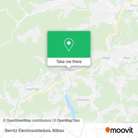 Berritz Electrosoldadura map