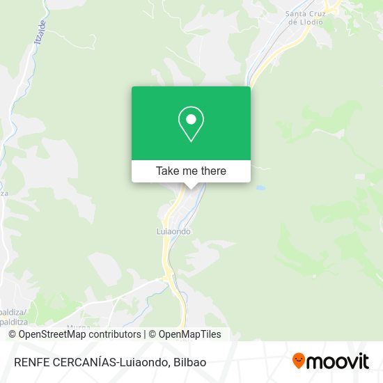 RENFE CERCANÍAS-Luiaondo map