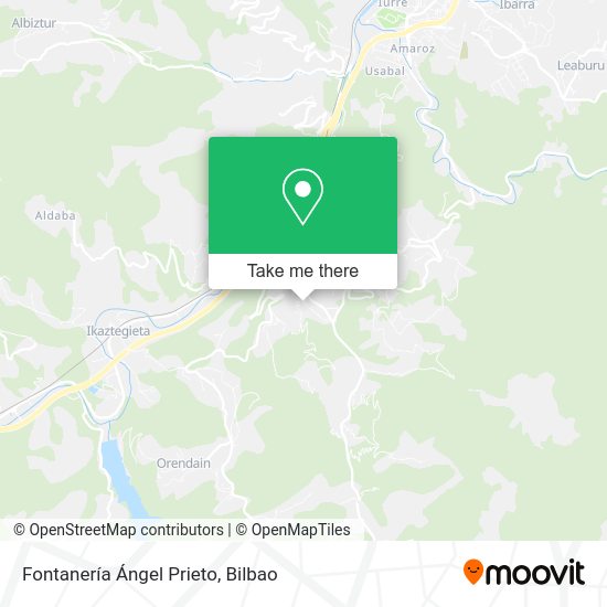 Fontanería Ángel Prieto map