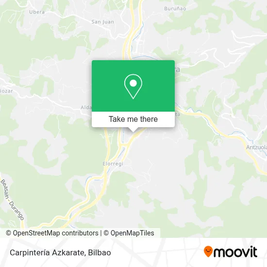 Carpintería Azkarate map