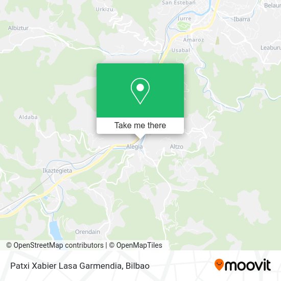 Patxi Xabier Lasa Garmendia map