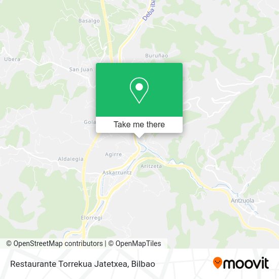 Restaurante Torrekua Jatetxea map