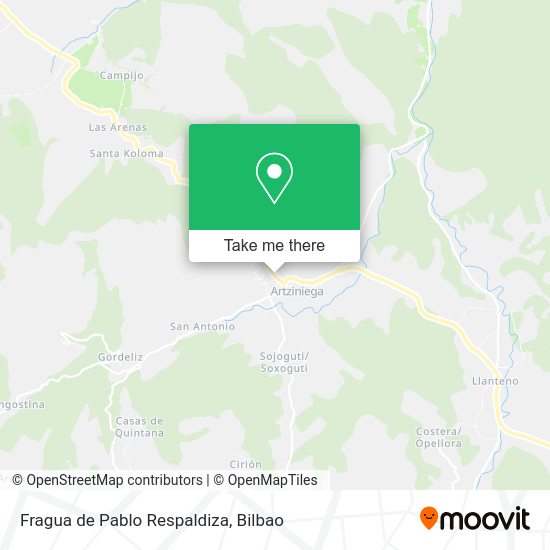 Fragua de Pablo Respaldiza map