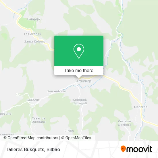 Talleres Busquets map