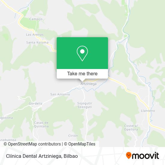 Clínica Dental Artziniega map