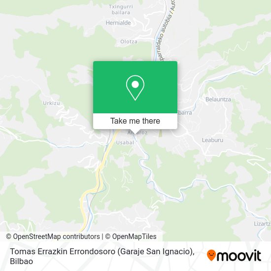 Tomas Errazkin Errondosoro (Garaje San Ignacio) map