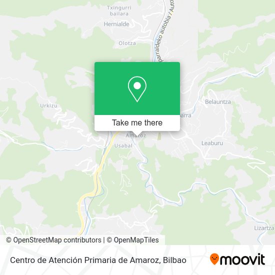 Centro de Atención Primaria de Amaroz map