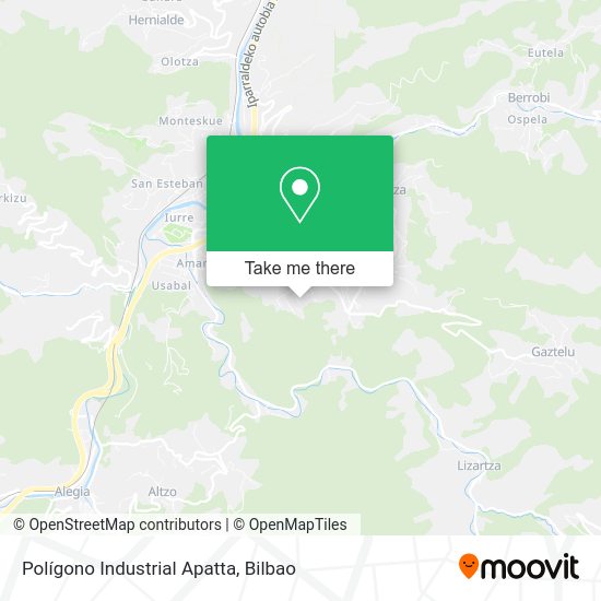 Polígono Industrial Apatta map