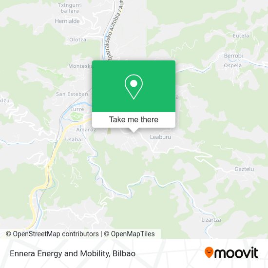 Ennera Energy and Mobility map