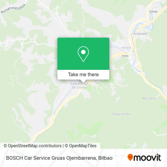 BOSCH Car Service Gruas Ojembarrena map