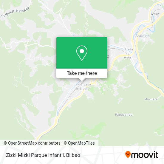Zizki Mizki Parque Infantil map