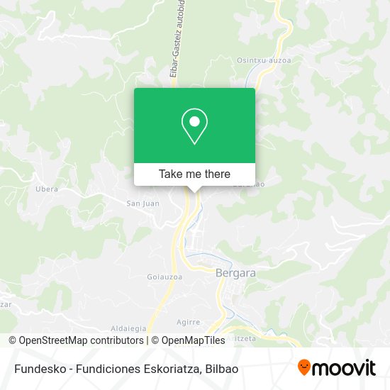 Fundesko - Fundiciones Eskoriatza map