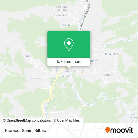 Bioracer Spain map