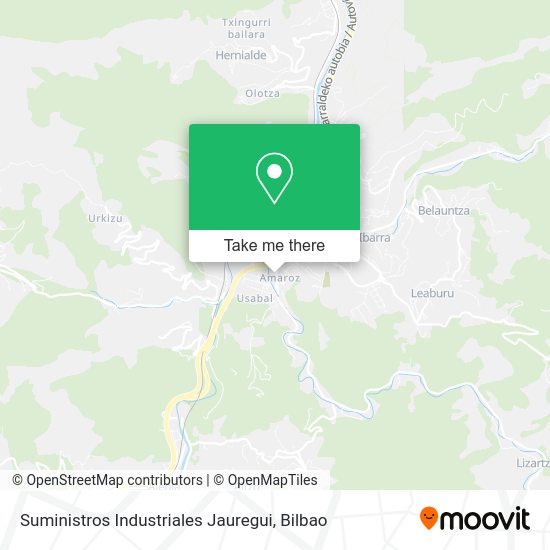 Suministros Industriales Jauregui map