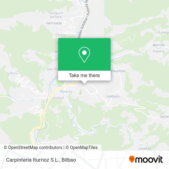 Carpintería Iturrioz S.L. map