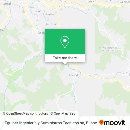 Eguiber Ingeniería y Suministros Tecnicos sa map