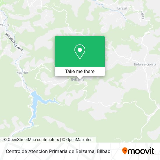 Centro de Atención Primaria de Beizama map