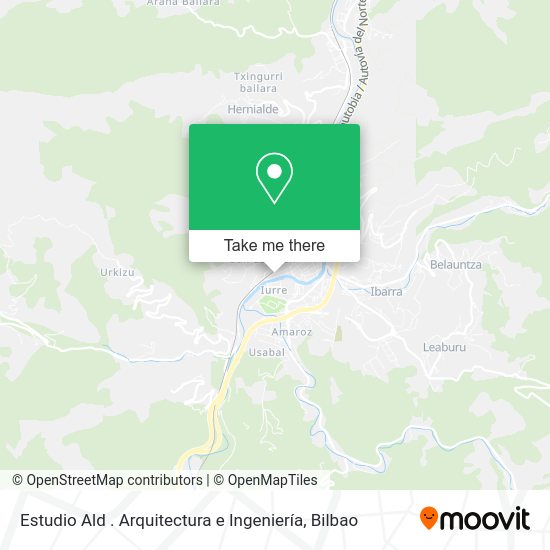 Estudio Ald . Arquitectura e Ingeniería map