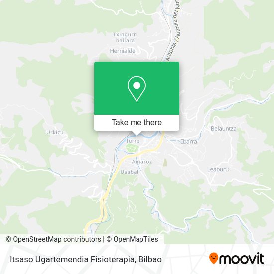 Itsaso Ugartemendia Fisioterapia map