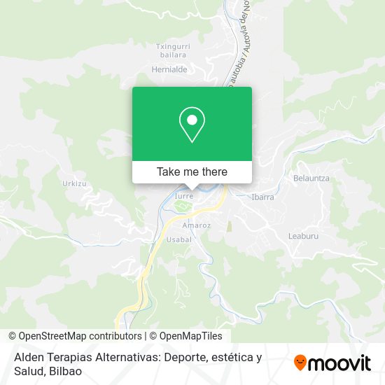 Alden Terapias Alternativas: Deporte, estética y Salud map
