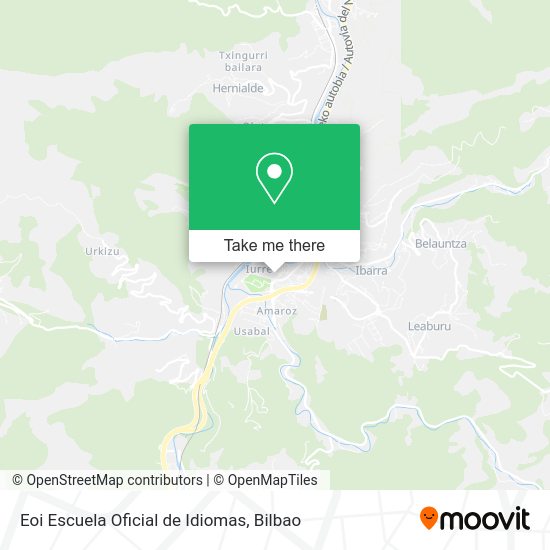 Eoi Escuela Oficial de Idiomas map
