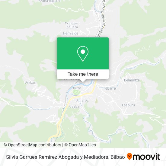 Silvia Garrues Remirez Abogada y Mediadora map