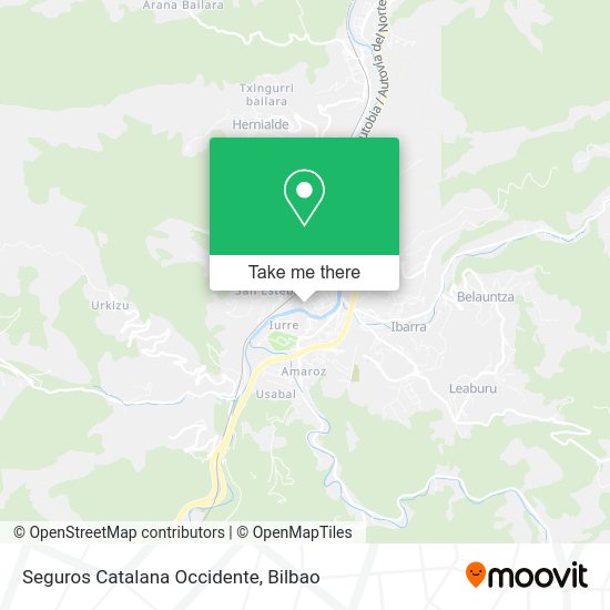 Seguros Catalana Occidente map