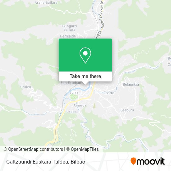 Galtzaundi Euskara Taldea map
