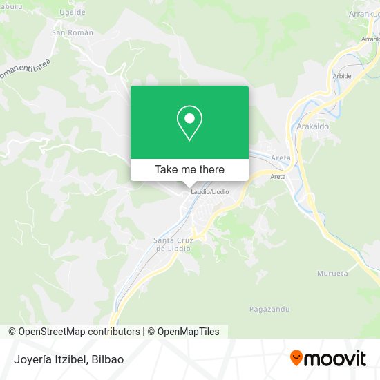 Joyería Itzibel map
