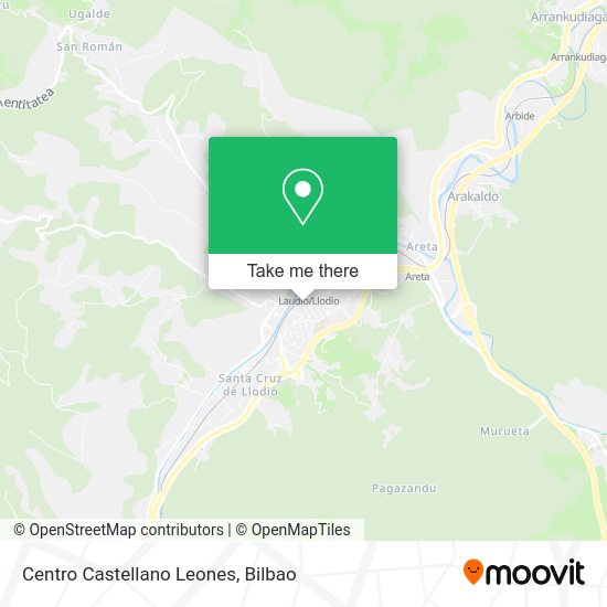 Centro Castellano Leones map