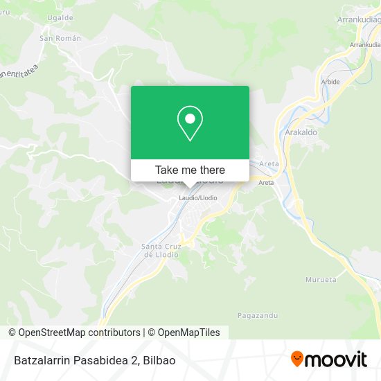 Batzalarrin Pasabidea 2 map