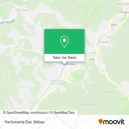 Perfumería Elei map