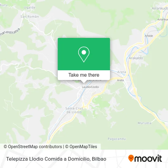 Telepizza Llodio Comida a Domicilio map