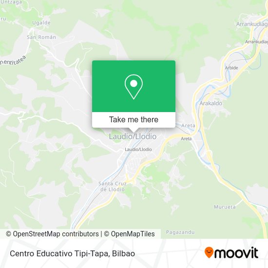 Centro Educativo Tipi-Tapa map