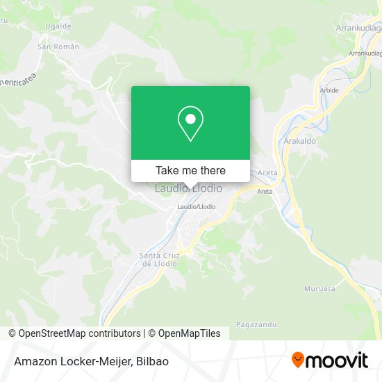 Amazon Locker-Meijer map