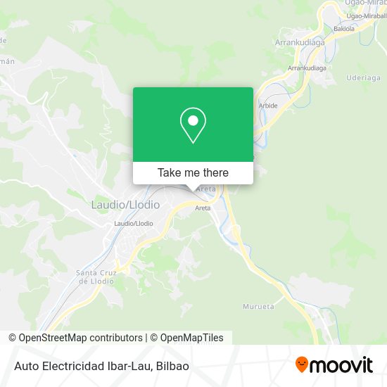 Auto Electricidad Ibar-Lau map