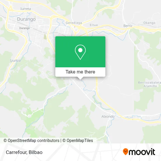 Carrefour map
