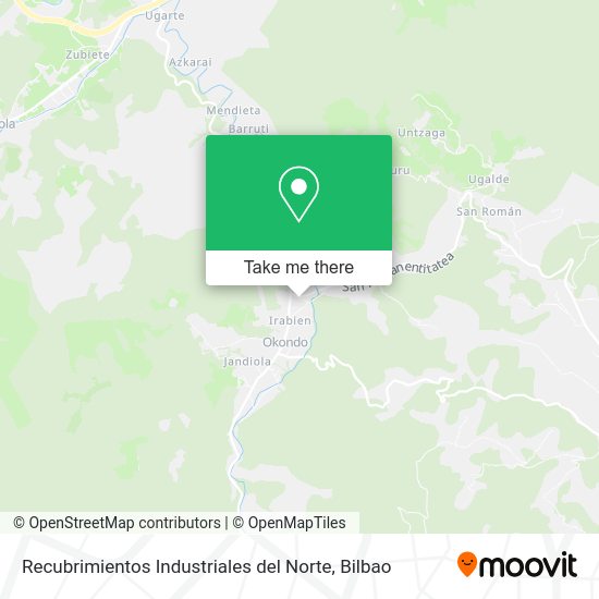 Recubrimientos Industriales del Norte map