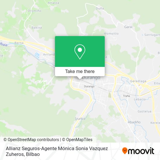 Allianz Seguros-Agente Mónica Sonia Vazquez Zuheros map