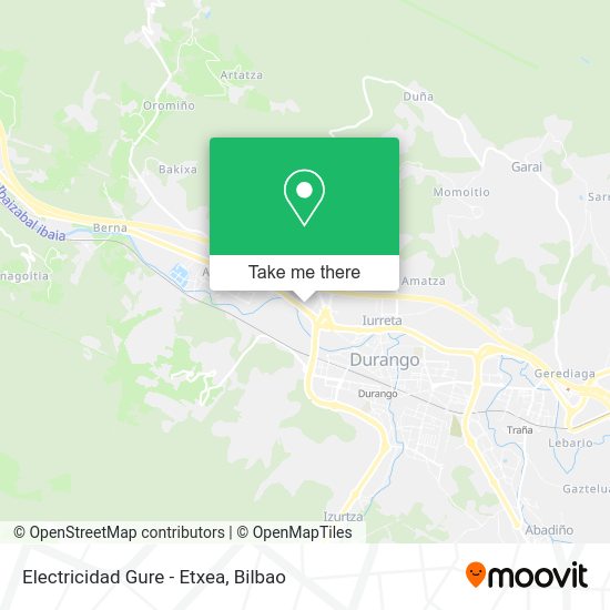 Electricidad Gure - Etxea map