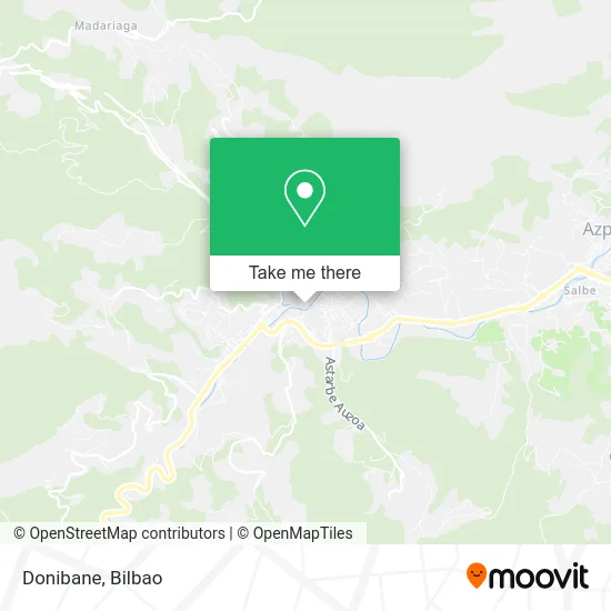 Donibane map