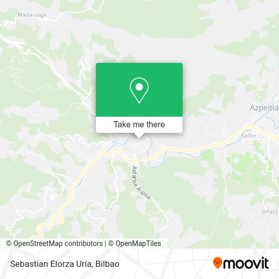 Sebastian Elorza Uría map