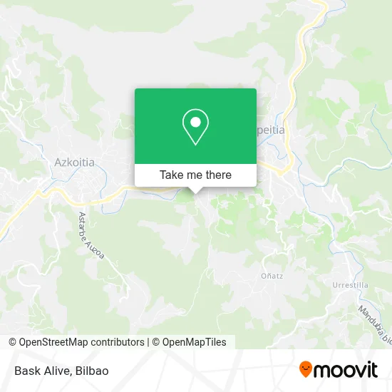 Bask Alive map