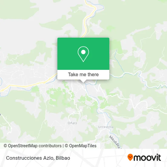 Construcciones Azlo map