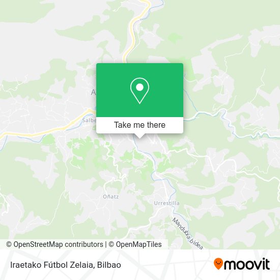 Iraetako Fútbol Zelaia map