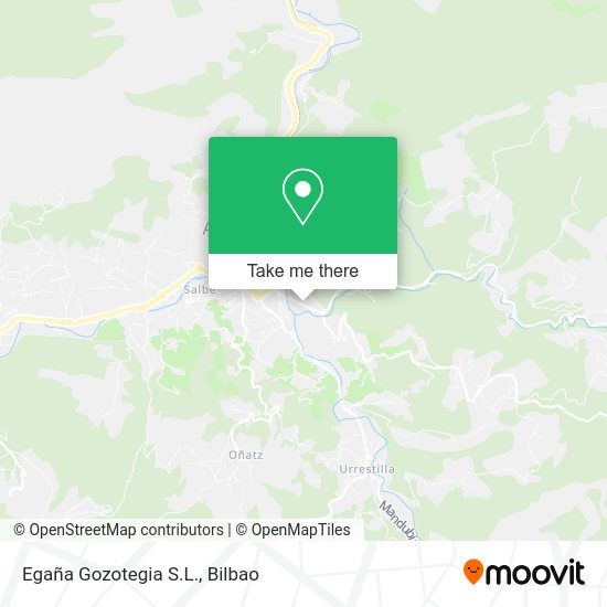 Egaña Gozotegia S.L. map